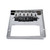 Bridge T-Humbucker Style Chrome 2 1/16" String Spread