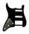 Pickguard SSH American and MIM 11 hole 3 Ply Matte Black