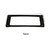 Humbucker Arch Trim Cover Black Metal Set