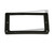 Humbucker Arch Trim Cover Black Metal Set