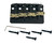 Bass Bridge 57mm Black Brass Saddles 4 String Custom Shop