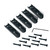 Bass Bridge Single Individual Set of 5 Black