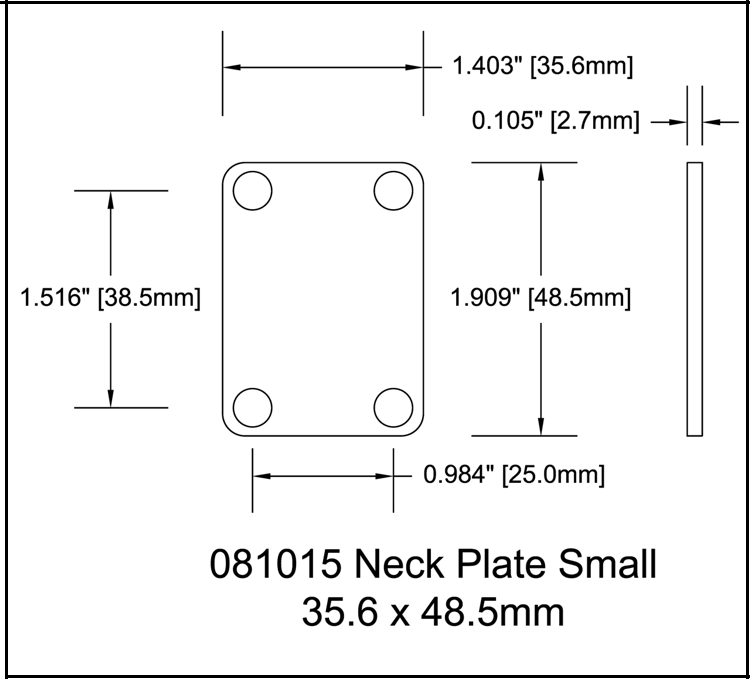 081015 Neck Plate Drawing