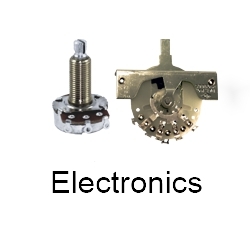 Component parts for electric guitars