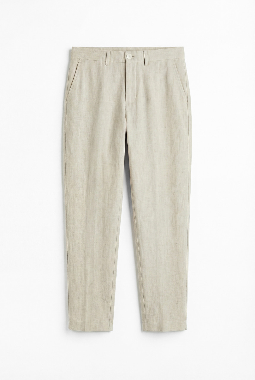 The Linen Slacks Natural