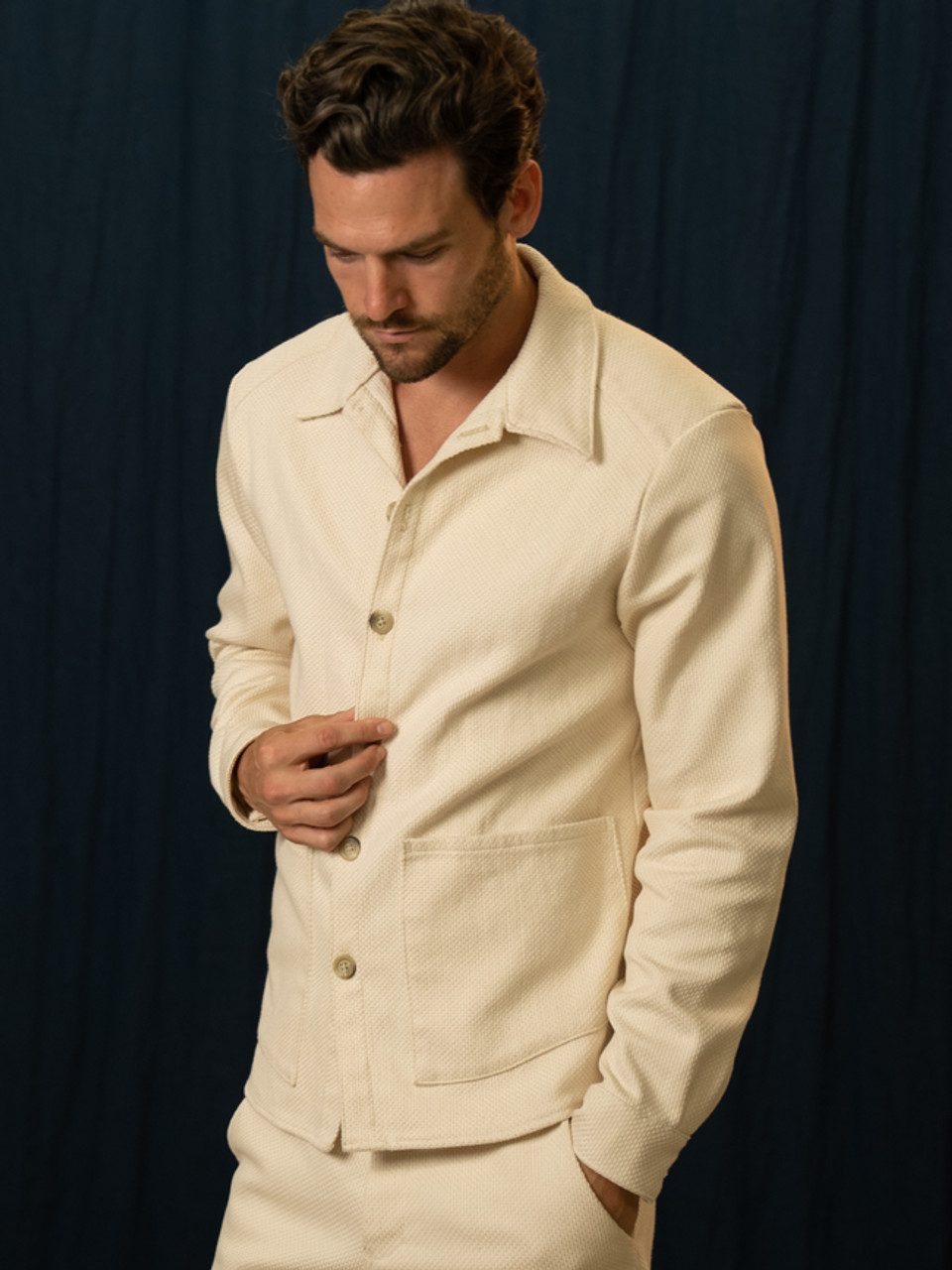 ジャケット・アウター roku6/Salvatore PiccoloMOTIF WORK JACKET roku6/Salvatore PiccoloMOTIF WORK JACKET