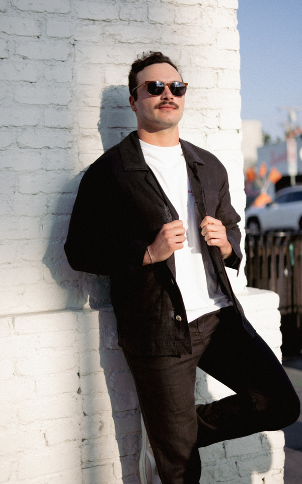 The Linen Field Coat black by VKTRBLAK The Linen Field Coat black by VKTRBLAK
