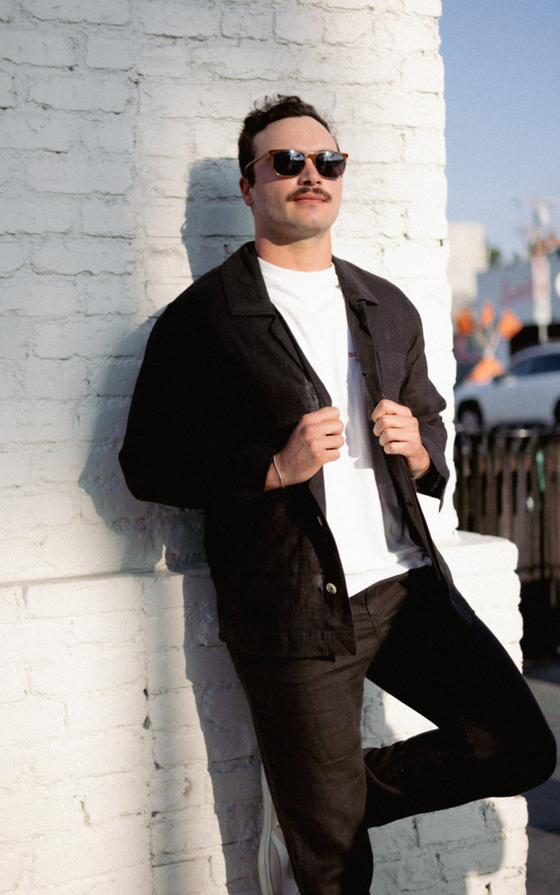 The Linen Field Coat black by VKTRBLAK