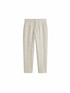 VKTRBLAK. Los Angeles linen slacks natural