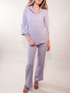 Arkhe the label lavender womens linen pant USA made