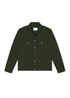 vktrblak waxed cotton waterproof jacket in forest green USA made