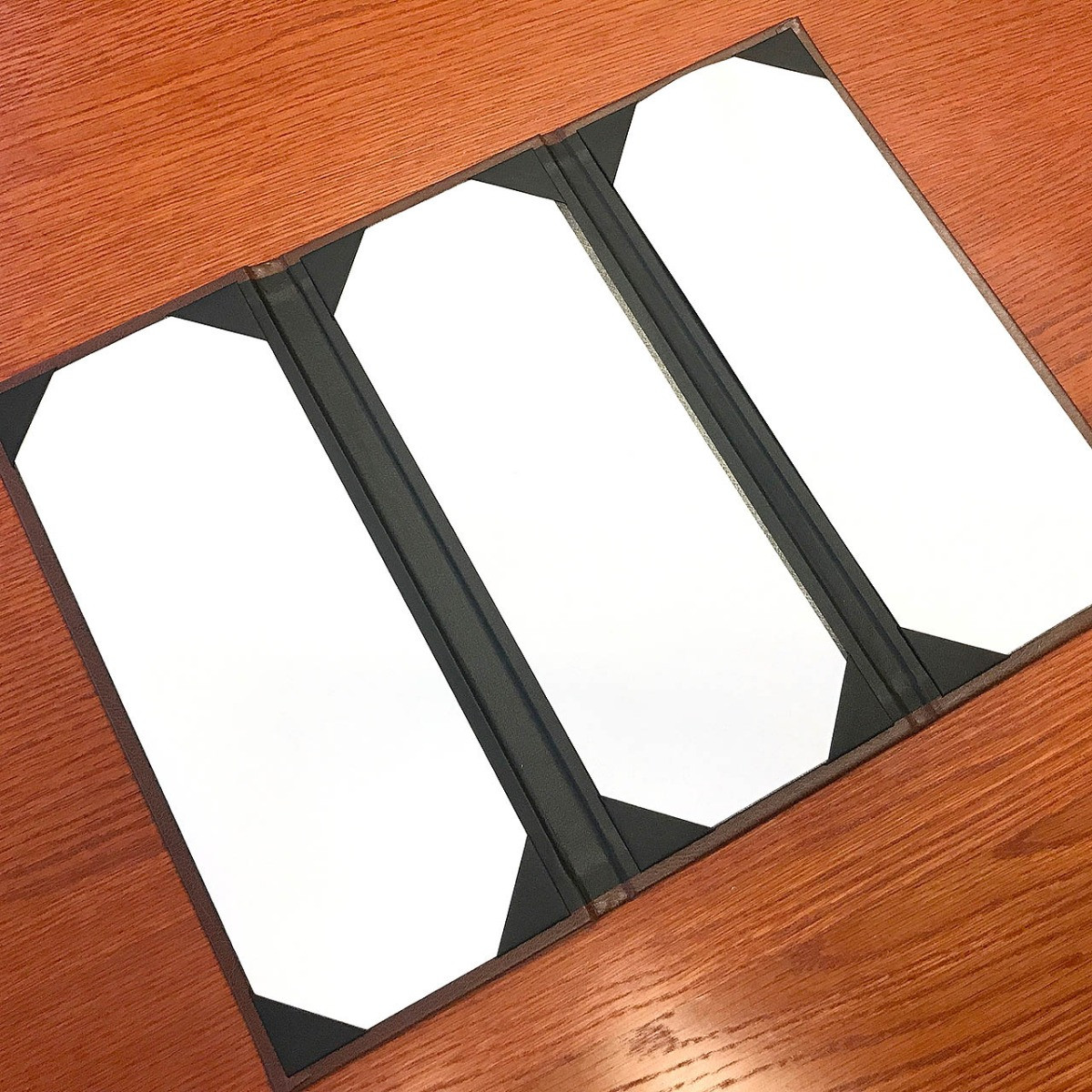 Tripleview Menu Cover - Van Bind