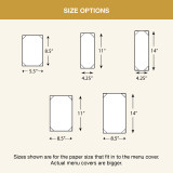 Quickview Menu Holder