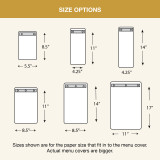 Strapview Menu Holder