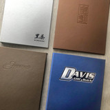 Metallic Leather Binder