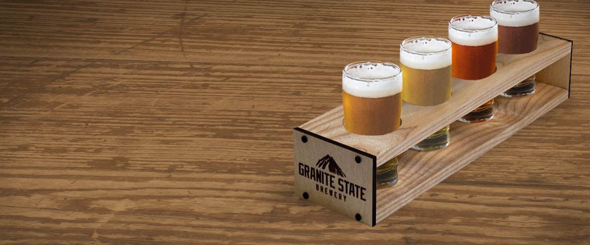 Custom Beer Flight Paddles