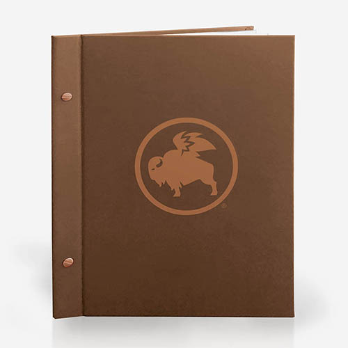 Custom Menu Covers