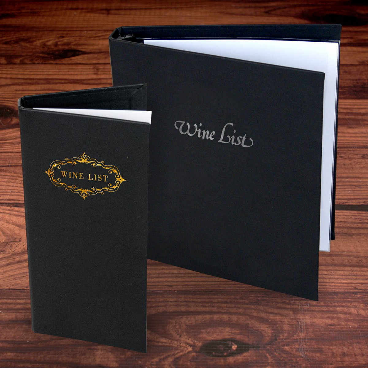 Wine List Menu Cover Binder
