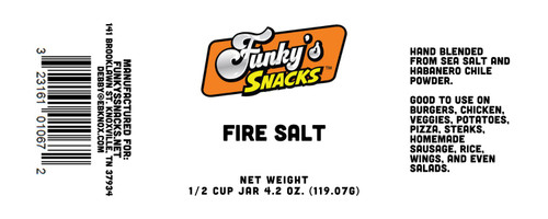 Hand blended
from sea salt and
Habanero chile
powder.
Good to use on
burgers, chicken,
veggies, potatoes,
pizza, steaks,
homemade
sausage, rice,
wings, and even
salads. Hand blended
from sea salt and
Habanero chile
powder.
Good to use on
burgers, chicken,
veggies, potatoes,
pizza, steaks,
homemade
sausage, rice,
wings, and even
salads.