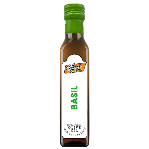 Funky's Basil Extra Virgin Italian Olive Oil Funky's Basil Extra Virgin Italian Olive Oil