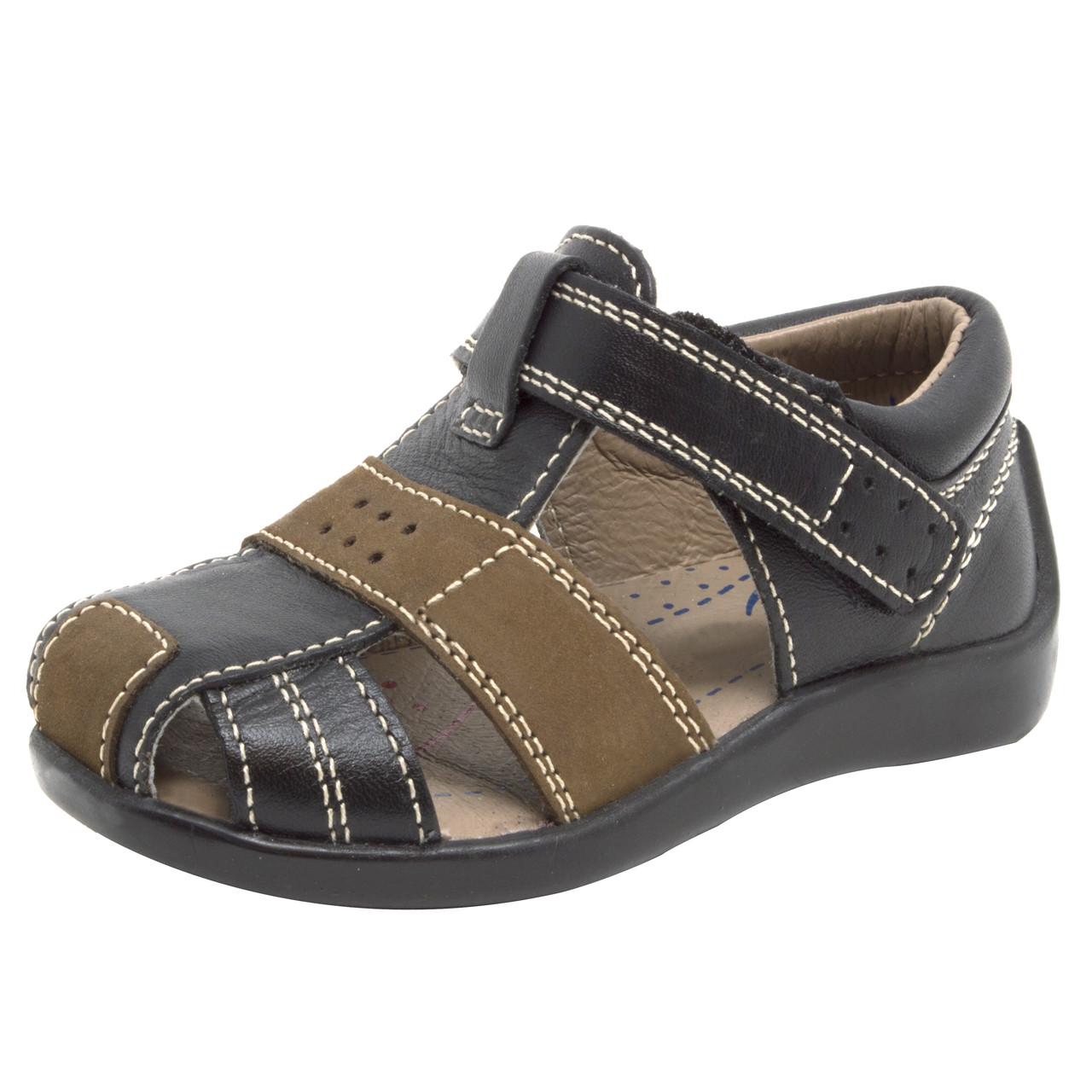 BOBBLEKIDS Baby Boys Caramel Sandal Leather Shoes Thomas 3.5 M : Amazon.in:  Shoes & Handbags