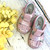 First Steps - Kay Metallic Pink Sandals