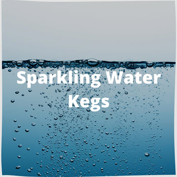 Kegs of Sparkling Water