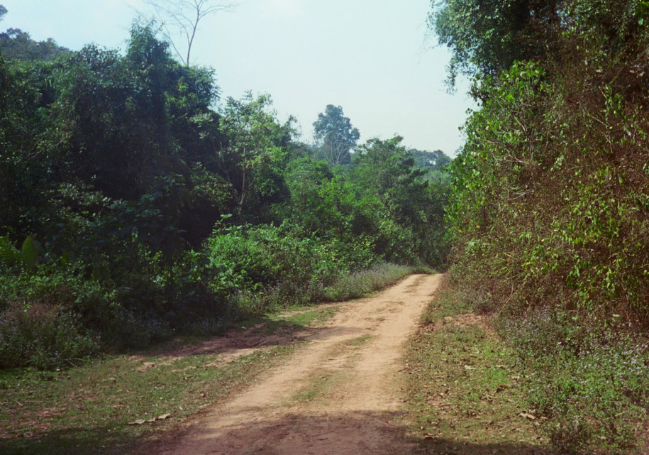 the main road in northern Laos 2002