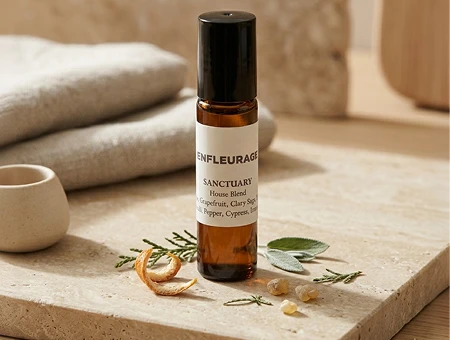Botanical roll on aromatherapy oil