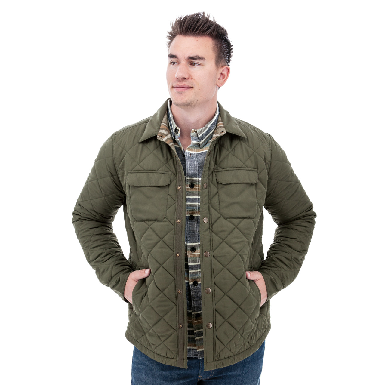 Jameson Recycled Quilted Jacket | Aventura