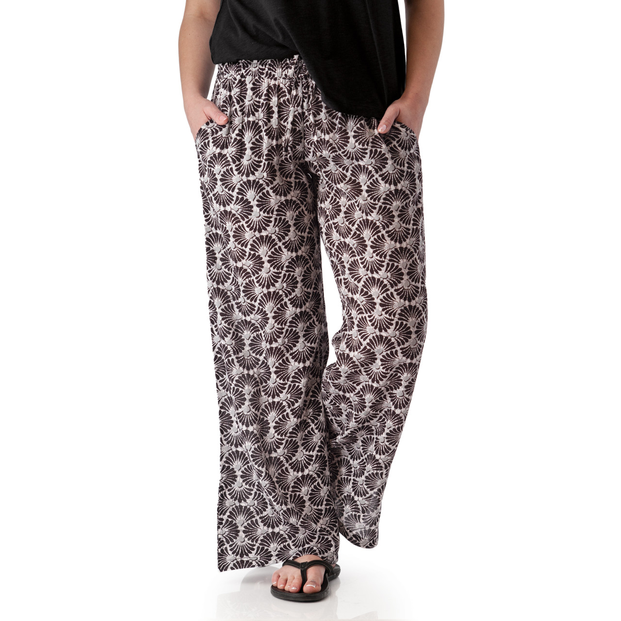 Women's Sorrento Crepe Wide Leg Ankle Pant | Aventura