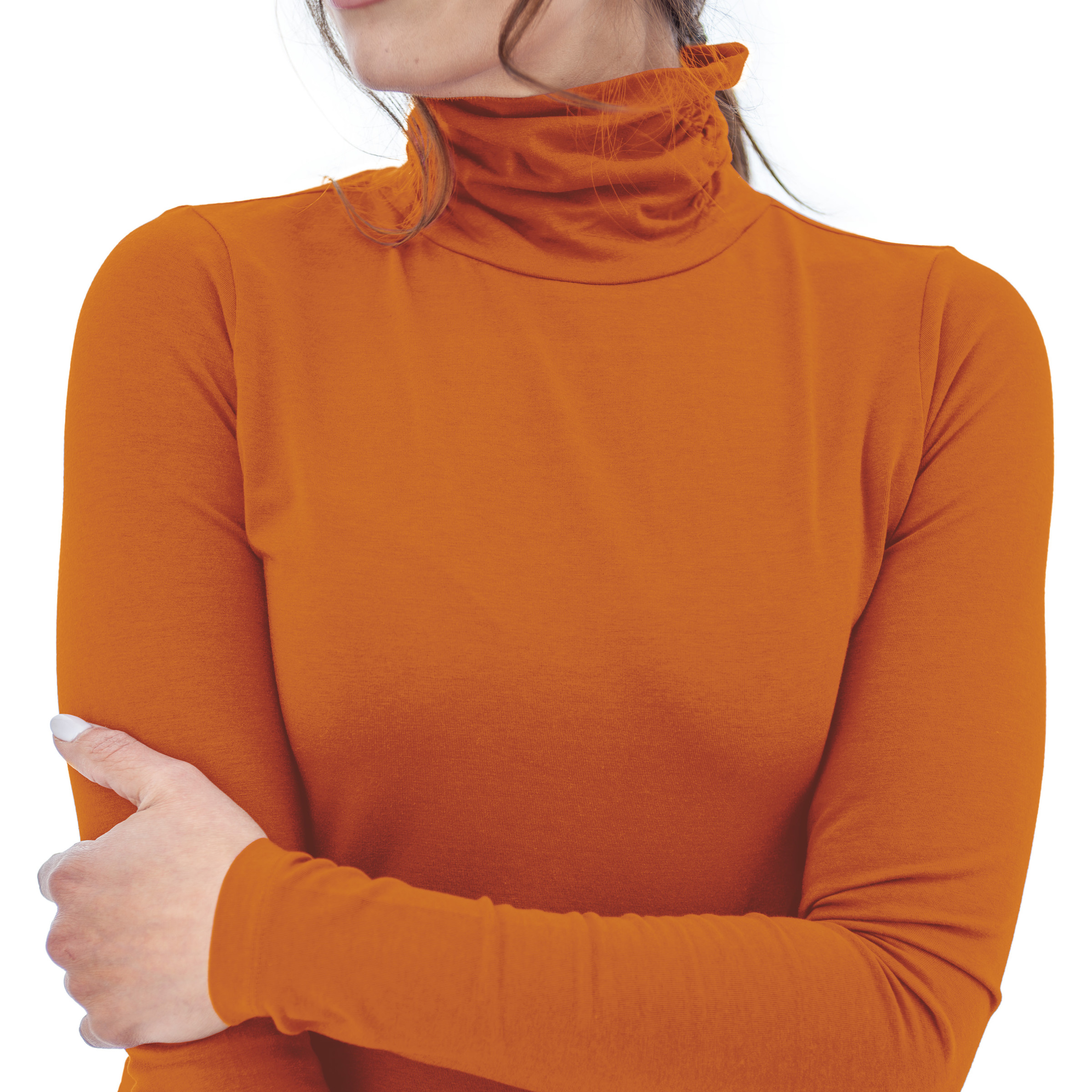 Shan Turtleneck mesh top – Optionsforher