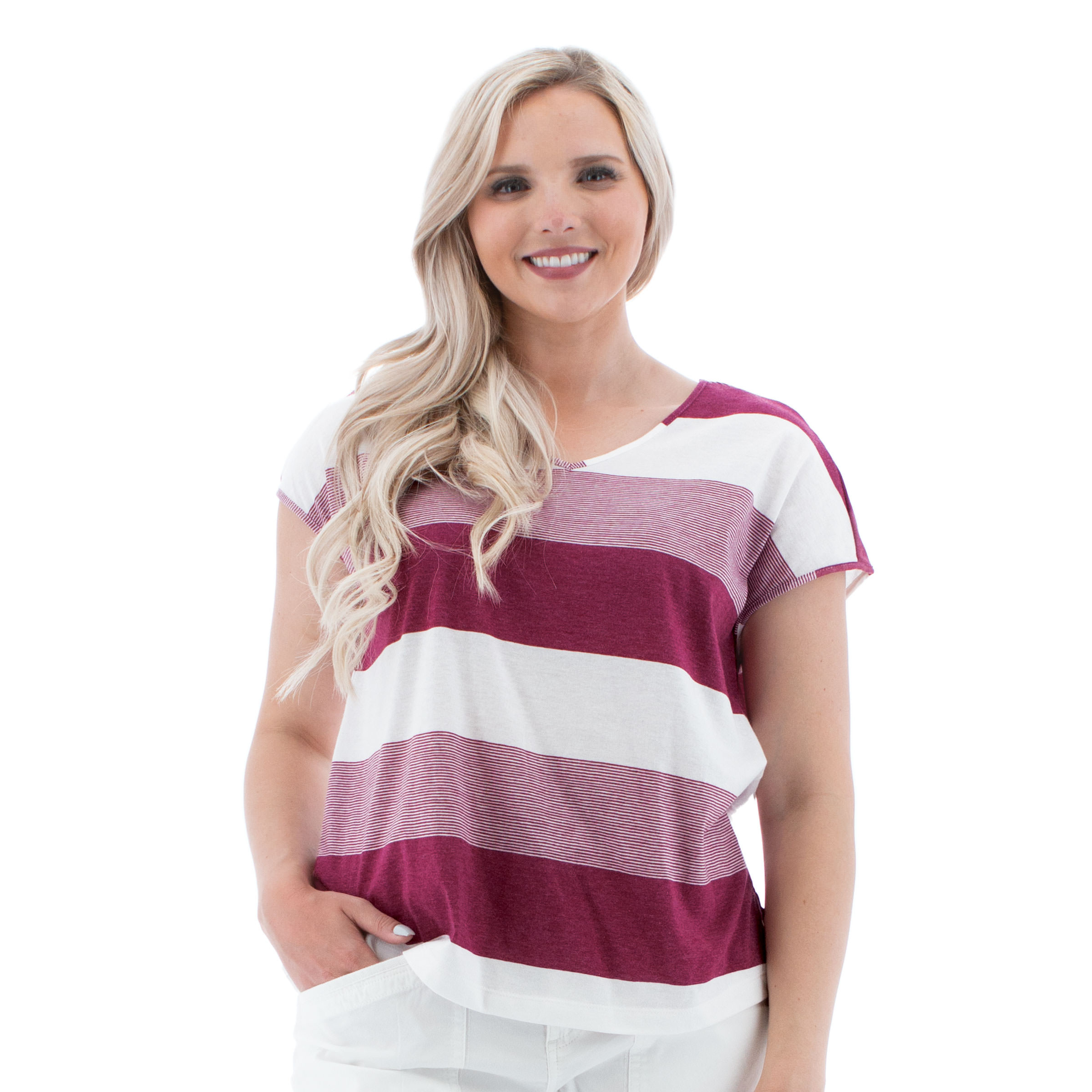 Women's Casey Striped Top | Aventura