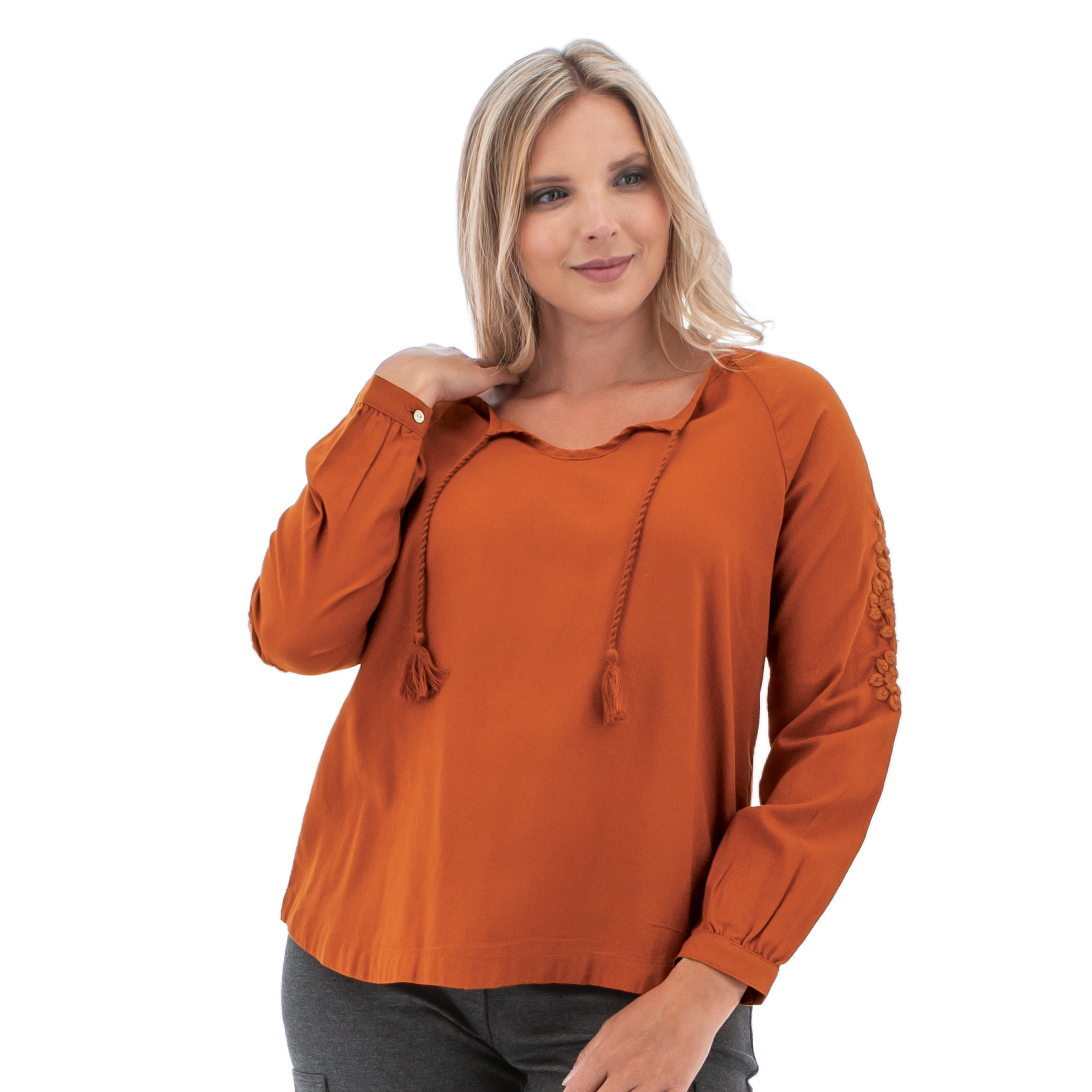 Women's Poppy Long Sleeve Top | Aventura