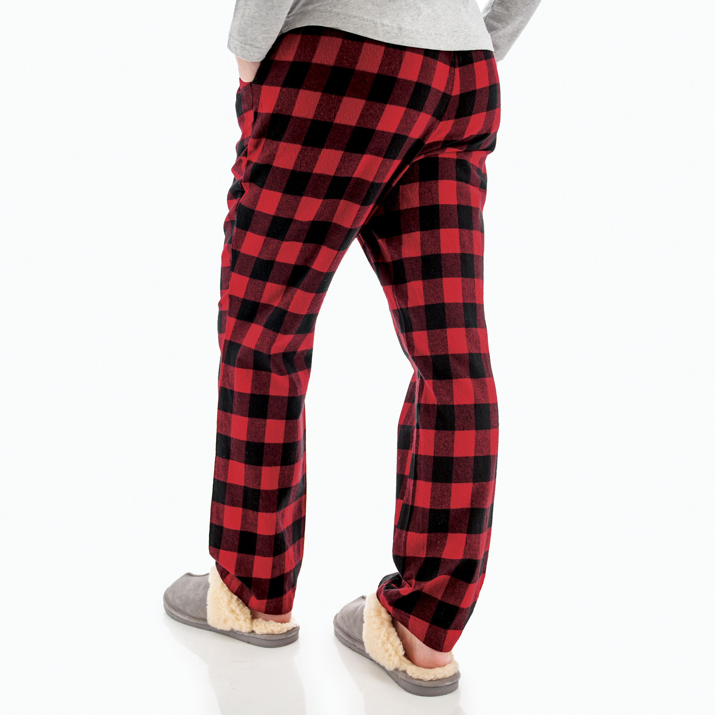 Red Plaid Pajamas Pants 