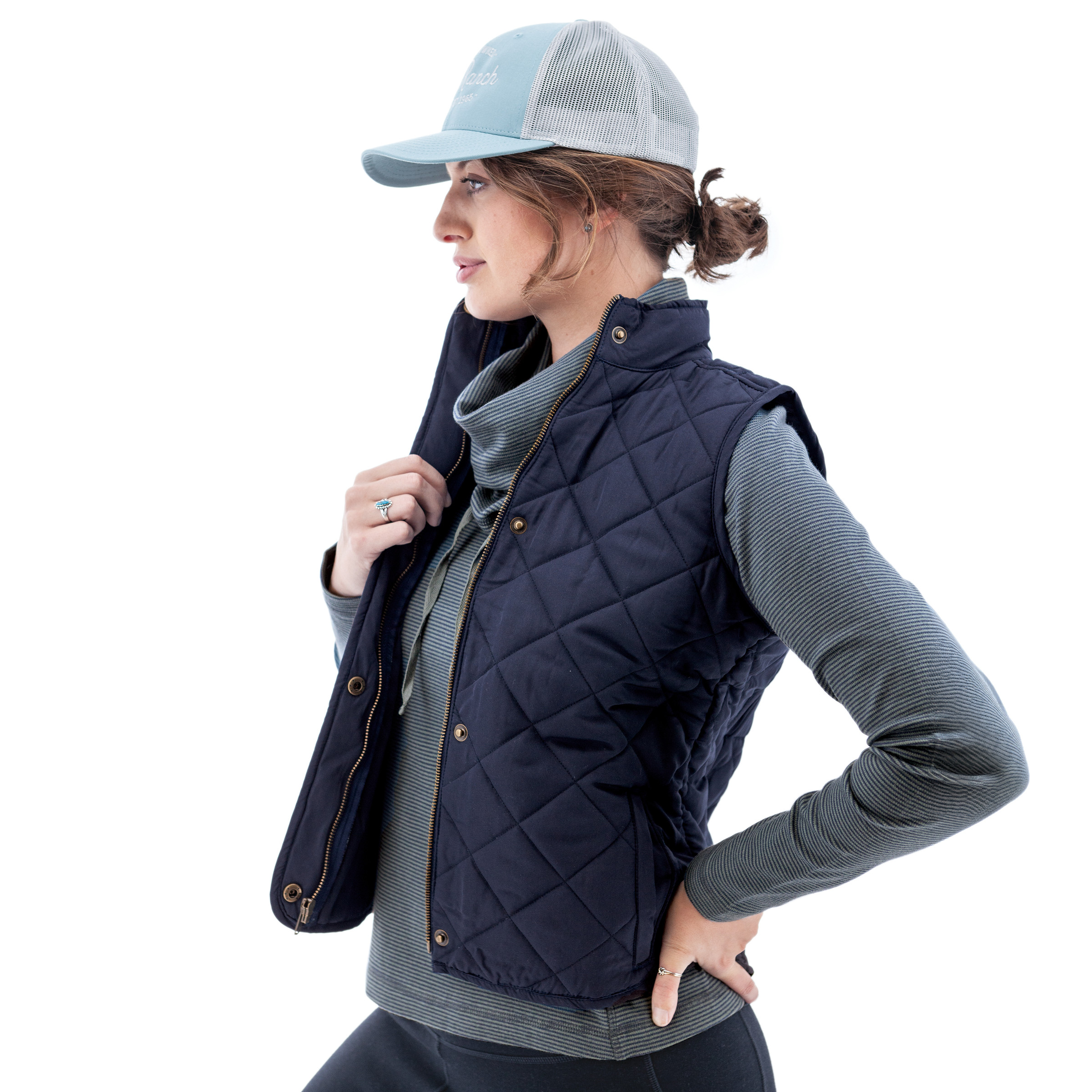 Nora Recycled Quilted Vest | Aventura