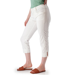 Arden Crop Pant White alt 1