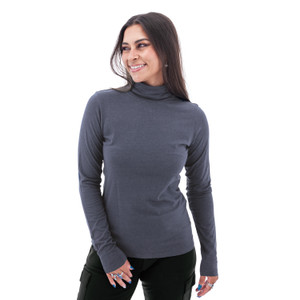 Eden Turtleneck studio Ombre Blue