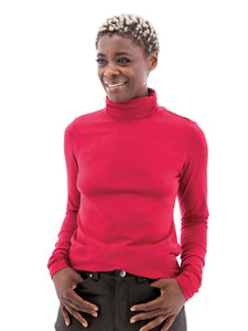 Eden Turtleneck studio Persian Red