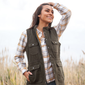 Acadia Boyfriend Long Sleeve Shirt lifestyle