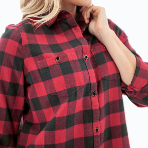Acadia Boyfriend Long Sleeve Shirt detail