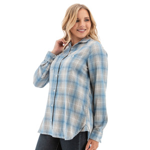 Adair Boyfriend Long Sleeve Shirt  studio alt1 image