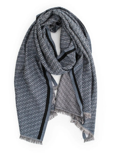 Diamond Pattern Shawl laydown