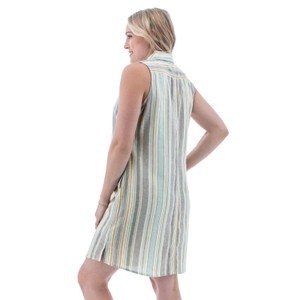 Monterey Shirt Dress (Sunkissed) Back