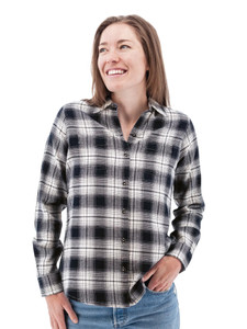 Salina Organic Plaid Shirt studio alt1