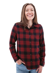 Salina Organic Plaid Shirt studio