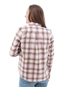 Salina Organic Plaid Shirt studio back