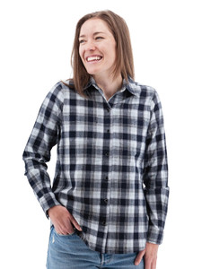 Salina Organic Plaid Shirt studio alt1