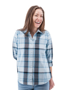 Salina Organic Plaid Shirt studio