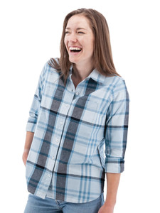 Salina Organic Plaid Shirt studio alt1
